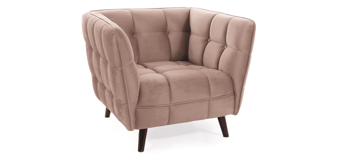 Fotelis CASTELLO 1 VELVET