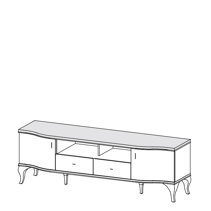 TV spintelė LAGOS LA-RTV/D