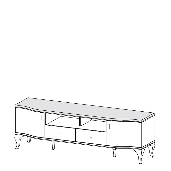 TV spintelė LAGOS LA-RTV/D