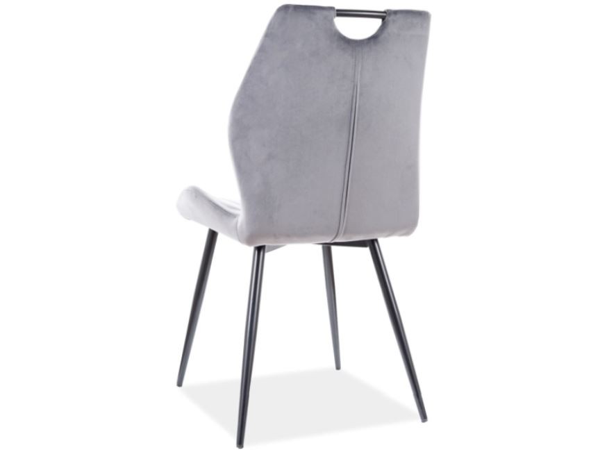Valgomojo komplektas - Stalas HOUSTON + Kėdės ARCO VELVET